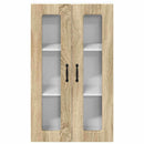 vidaXL Fali konyhaszekrény Sonoma tölgy 60 x 31 x 100 cm Faanyag