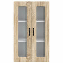 vidaXL Mosogatógép panel Kalmar Sonoma tölgy 60 x 31 x 100 cm Faanyag