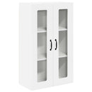 vidaXL Fali konyhaszekrény Magas Fényű Fehér 60 x 31 x 100 cm Faanyag