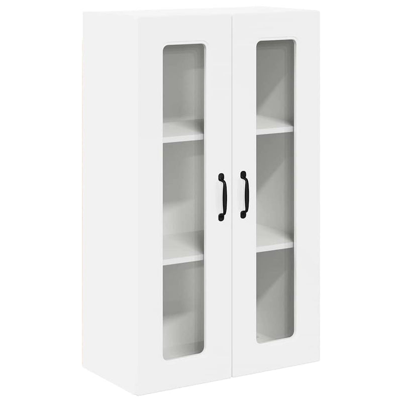 vidaXL Fali konyhaszekrény Magas Fényű Fehér 60 x 31 x 100 cm Faanyag