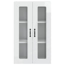 vidaXL Mosogatógép panel Kalmar Magas Fényű Fehér 60 x 31 x 100 cm