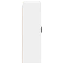 vidaXL Mosogatógép panel Kalmar Magas Fényű Fehér 60 x 31 x 100 cm