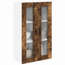 vidaXL Fali konyhaszekrény Füstölt tölgy 60 x 31 x 100 cm Faanyag