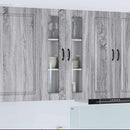 vidaXL Mosogatógép panel Kalmar Szürke Sonoma 60 x 31 x 100 cm