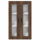 vidaXL Fali konyhaszekrény Barna Tölgy 60 x 31 x 100 cm Faanyag