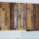 vidaXL Mosogatógép panel Kalmar Öreg fa 60 x 31 x 100 cm Faanyag