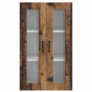 vidaXL Mosogatógép panel Kalmar Öreg fa 60 x 31 x 100 cm Faanyag
