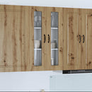 vidaXL Mosogatógép panel Kalmar Artisan tölgy 60 x 31 x 100 cm Faanyag