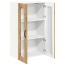 vidaXL Fali konyhaszekrény Artisan tölgy 60 x 31 x 100 cm Faanyag