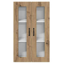 vidaXL Fali konyhaszekrény Artisan tölgy 60 x 31 x 100 cm Faanyag