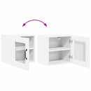 vidaXL Konyhaszekrény polcokkal Fehér 40 x 31 x 40 cm Faanyag