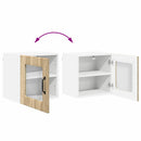 vidaXL Konyhaszekrény polcokkal Sonoma tölgy 40 x 31 x 40 cm Faanyag