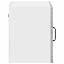 vidaXL Fali üveges szekrény LUCCA 2 pcs Betonszürke 40 x 31 x 40 cm