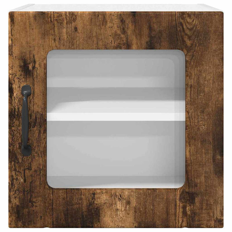 vidaXL Konyhaszekrény 2 pcs Füstölt tölgy 40 x 31 x 40 cm Faanyag