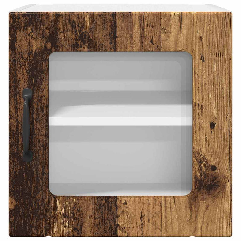 vidaXL Konyhaszekrény polcokkal Öreg fa 40 x 31 x 40 cm Faanyag