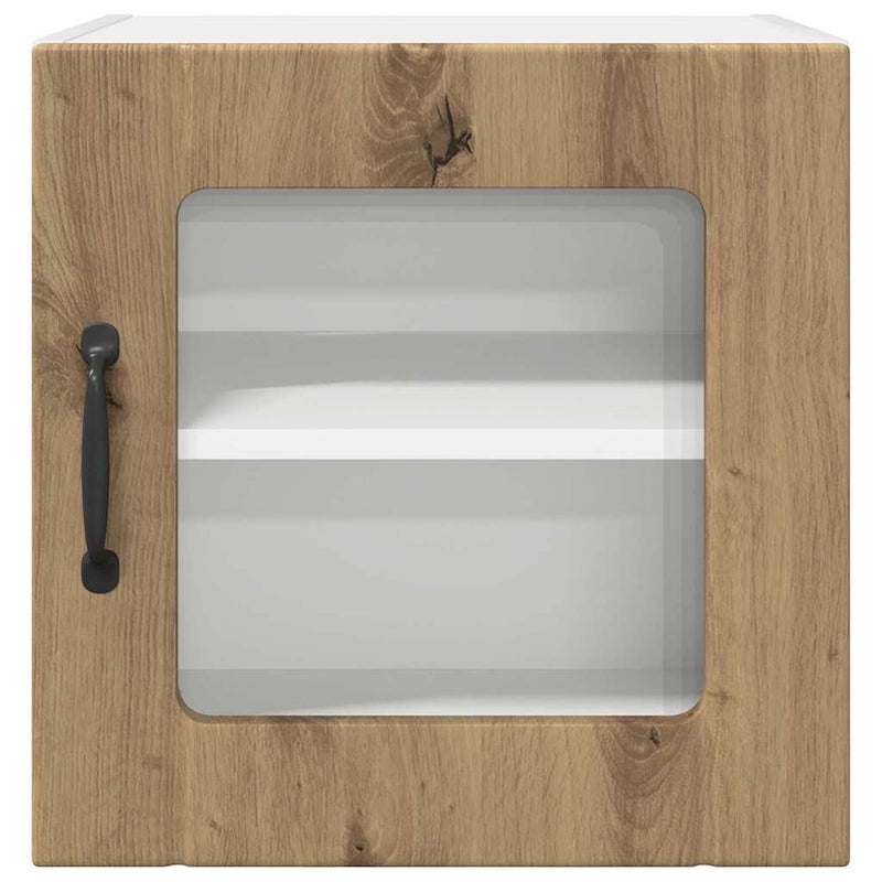 vidaXL Konyhaszekrény 2 pcs Artisan tölgy 40 x 31 x 40 cm Faanyag