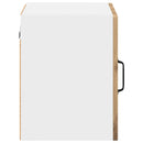 vidaXL Fali üveges szekrény LUCCA 2 pcs Kézműves Tölgy 40 x 31 x 40 cm