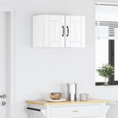 vidaXL Fali Szekrény LUCCA 2 pcs Fehér 30 x 31 x 40 cm Szerelt Fa