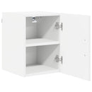 vidaXL Fali Szekrény LUCCA 2 pcs Fehér 30 x 31 x 40 cm Szerelt Fa