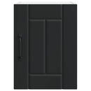 vidaXL Fali Szekrény LUCCA 2 pcs Fekete 30 x 31 x 40 cm Szerelt Fa