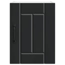 vidaXL Fali Szekrény LUCCA 2 pcs Fekete 30 x 31 x 40 cm Szerelt Fa