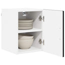 vidaXL Fali Szekrény LUCCA 2 pcs Fekete 30 x 31 x 40 cm Szerelt Fa