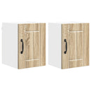 vidaXL Fali Szekrény LUCCA 2 pcs Sonoma Tölgy 30 x 31 x 40 cm