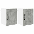 vidaXL Konyhaszekrény 2 pcs Beton Szürke 30 x 31 x 40 cm Faanyag