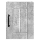vidaXL Fali Szekrény LUCCA 2 pcs Betonszürke 30 x 31 x 40 cm
