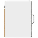 vidaXL Konyhaszekrény 2 pcs Beton Szürke 30 x 31 x 40 cm Faanyag