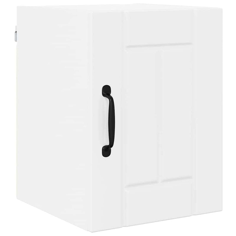 vidaXL Konyhaszekrény 2 pcs Magas Fényű Fehér 30 x 31 x 40 cm Faanyag