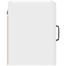 vidaXL Fali Szekrény LUCCA 2 pcs Magasfényű Fehér 30 x 31 x 40 cm