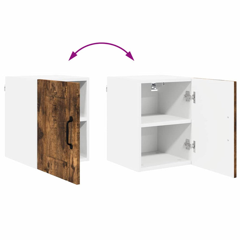 vidaXL Konyhaszekrény polcokkal Füstölt tölgy 30 x 31 x 40 cm Faanyag