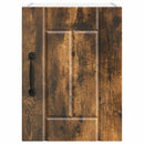vidaXL Fali Szekrény LUCCA 2 pcs Füstös Tölgy 30 x 31 x 40 cm