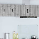 vidaXL Fali Szekrény LUCCA 2 pcs Szürke Sonoma 30 x 31 x 40 cm
