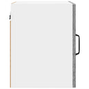 vidaXL Fali Szekrény LUCCA 2 pcs Szürke Sonoma 30 x 31 x 40 cm