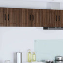 vidaXL Konyhaszekrény 2 pcs Barna Tölgy 30 x 31 x 40 cm Faanyag