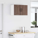 vidaXL Fali Szekrény LUCCA 2 pcs Barna Tölgy 30 x 31 x 40 cm