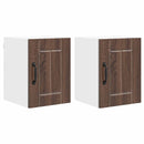 vidaXL Fali Szekrény LUCCA 2 pcs Barna Tölgy 30 x 31 x 40 cm