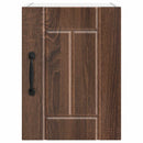 vidaXL Fali Szekrény LUCCA 2 pcs Barna Tölgy 30 x 31 x 40 cm