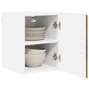 vidaXL Fali Szekrény LUCCA 2 pcs Antik Fa 30 x 31 x 40 cm Szerelt Fa