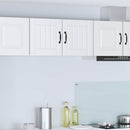 vidaXL Fali Szekrény LUCCA 2 pcs Fehér 40 x 31 x 40 cm Szerelt Fa