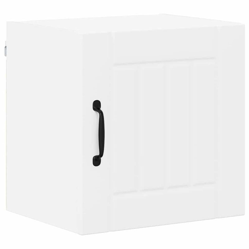 vidaXL Konyhaszekrény polcokkal 2 pcs Fehér 40 x 31 x 40 cm Faanyag