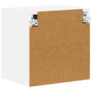 vidaXL Fali Szekrény LUCCA 2 pcs Fehér 40 x 31 x 40 cm Szerelt Fa