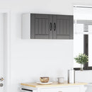 vidaXL Fali Szekrény LUCCA 2 pcs Fekete 40 x 31 x 40 cm Szerelt Fa