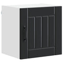 vidaXL Fali Szekrény LUCCA 2 pcs Fekete 40 x 31 x 40 cm Szerelt Fa