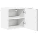 vidaXL Fali Szekrény LUCCA 2 pcs Fekete 40 x 31 x 40 cm Szerelt Fa