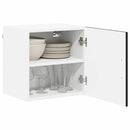 vidaXL Konyhaszekrény polcokkal 2 pcs Fekete 40 x 31 x 40 cm Faanyag