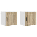 vidaXL Fali Szekrény LUCCA 2 pcs Sonoma Tölgy 40 x 31 x 40 cm