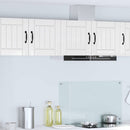 vidaXL Fali Szekrény LUCCA 2 pcs Magasfényű Fehér 40 x 31 x 40 cm